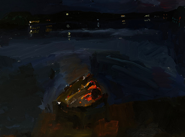 Fire on the Shore