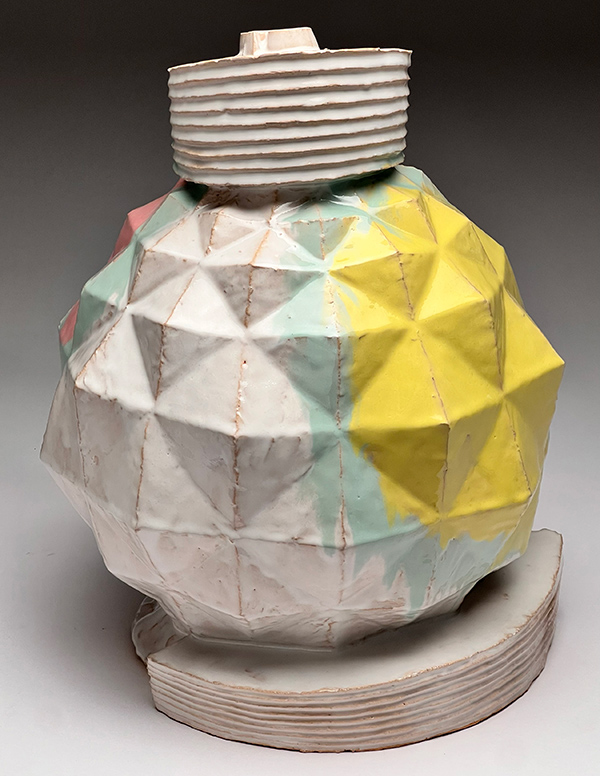 Trophies and Grave Markers (White Sphere with Pink Yellow
and Blue)