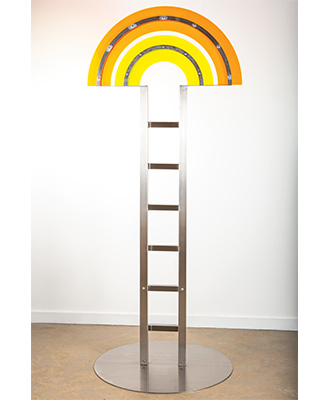 Untitled Sculpture (Rainbow Ladder)