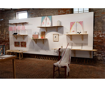 Installation view of 