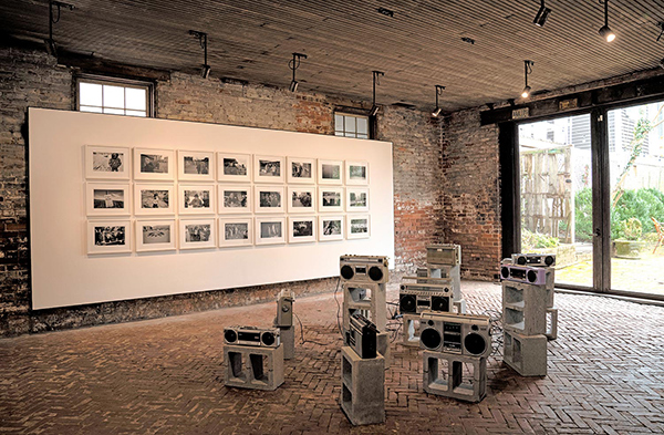Boomboxes installation