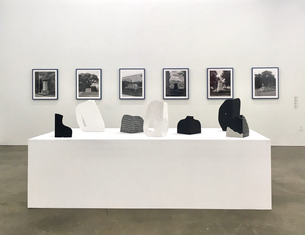Atlanta Biennial installation image of Amy Pleasant's work at the Atlanta Contemporary